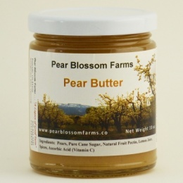 Pear Butter Net wt. 9 oz.