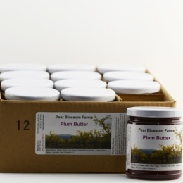 Plum Butter Case - 12 jars