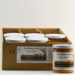 Pear Butter 1/2 Case - 6 jars